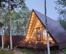 Загородный гостевой комплекс “A-Frame Сахалин (Скидка 5%)